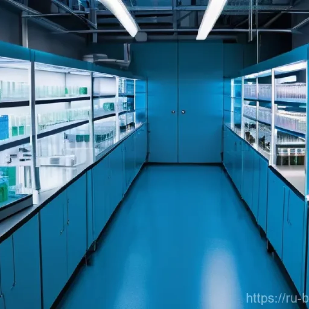 DNA 백신 - **Prompt:** A split image illustrating the contrast between traditional vaccine manufacturing and mo...