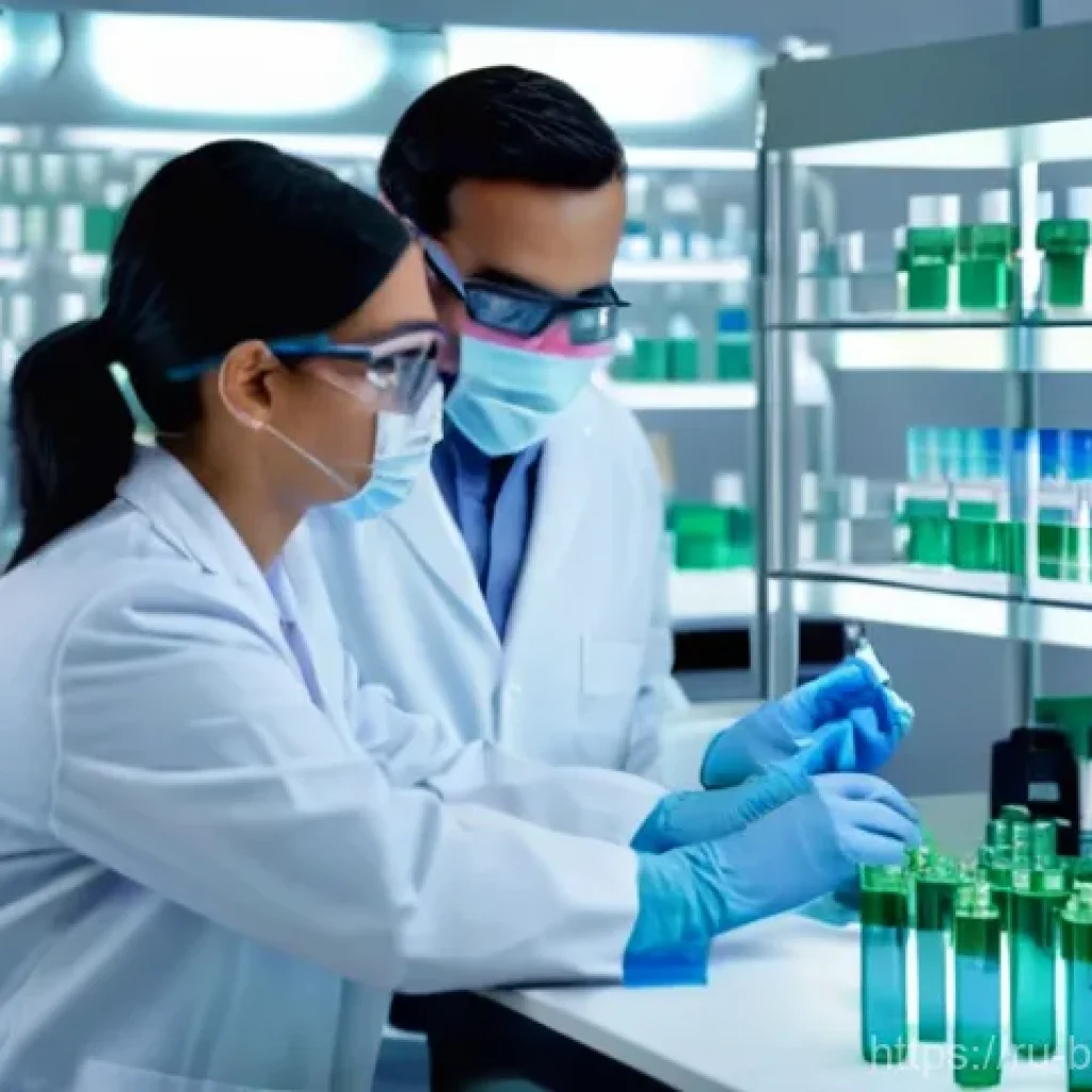 바이오시밀러와 바이오베터 차이 - **Prompt for Biosimilars: Accessible Innovation**
A highly detailed, realistic image of a modern...