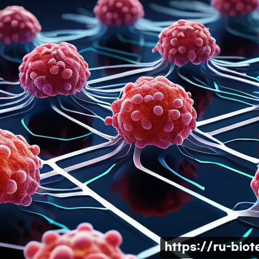 CAR T 세포 치료 - **Prompt for CAR-T Cells as "Smart Fighters":**
"A visually striking and futuristic illustration...