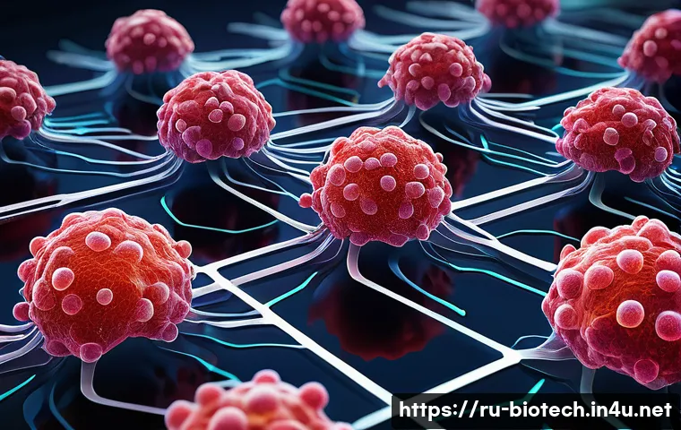 CAR T 세포 치료 - **Prompt for CAR-T Cells as "Smart Fighters":**
"A visually striking and futuristic illustration...